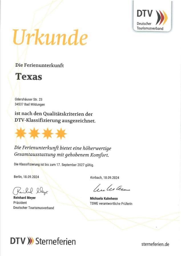 Little Hawaii & Texas Daire Bad Wildungen Dış mekan fotoğraf